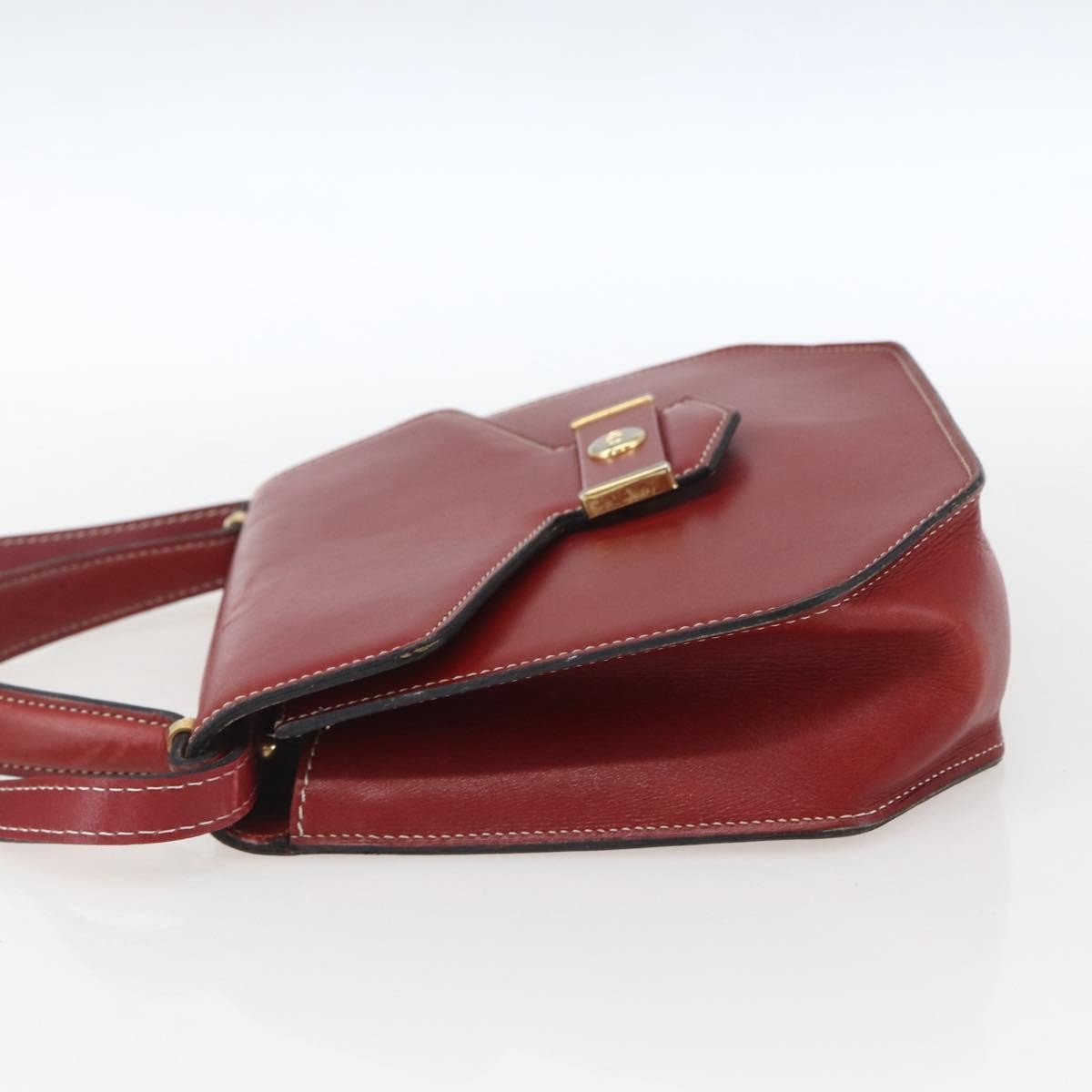 Christian Dior Vintage Handbag Leather, RED, LEATHER, Handbag