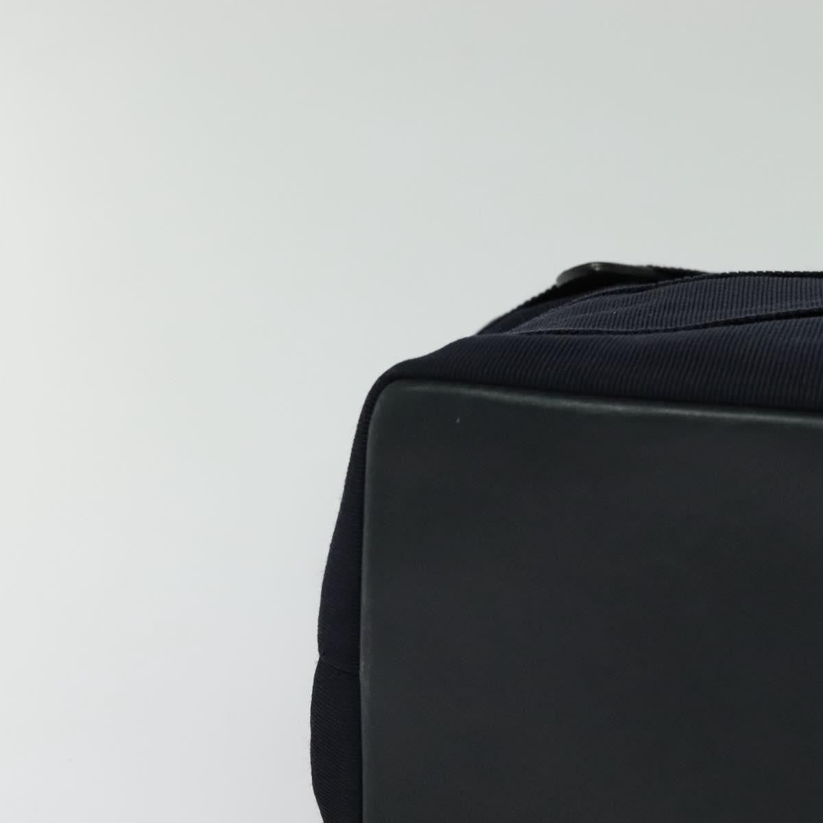 Salvatore Ferragamo Vala Shoulder Bag Canvas, NAVY, CANVAS, Shoulder bag