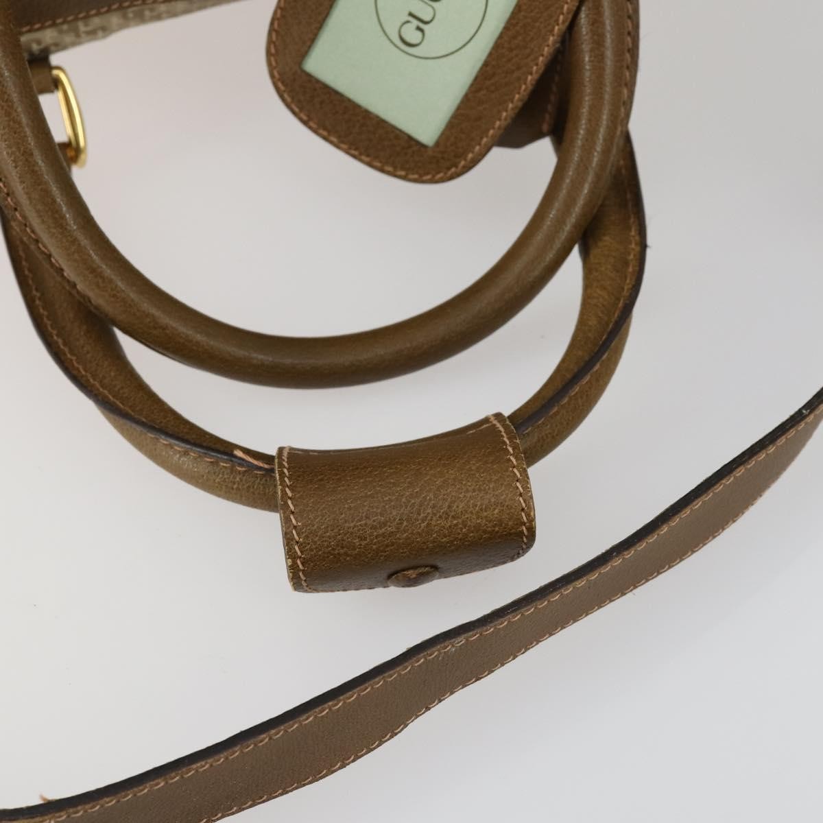 Gucci Vintage Boston Bag Canvas, BEIGE, CANVAS, Travel bag