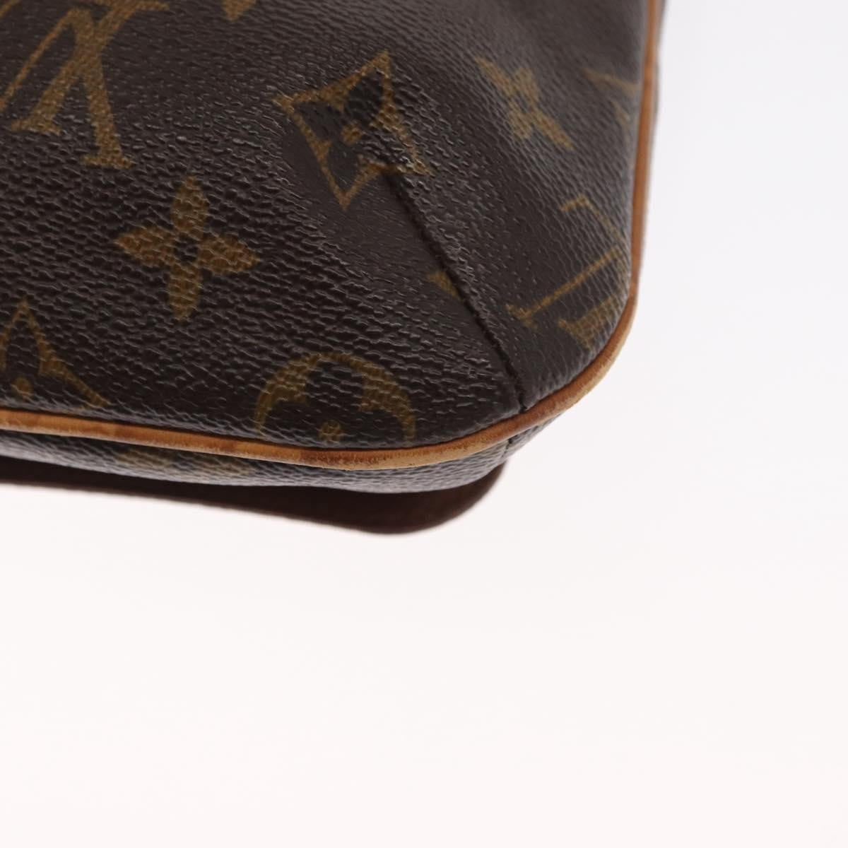 Louis Vuitton Musette Salsa Handbag Monogram Canvas, BROWN, CANVAS, Shoulder bag