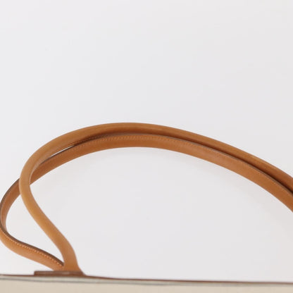 Burberry Vintage Handbag Canvas, BEIGE, CANVAS, Handbag