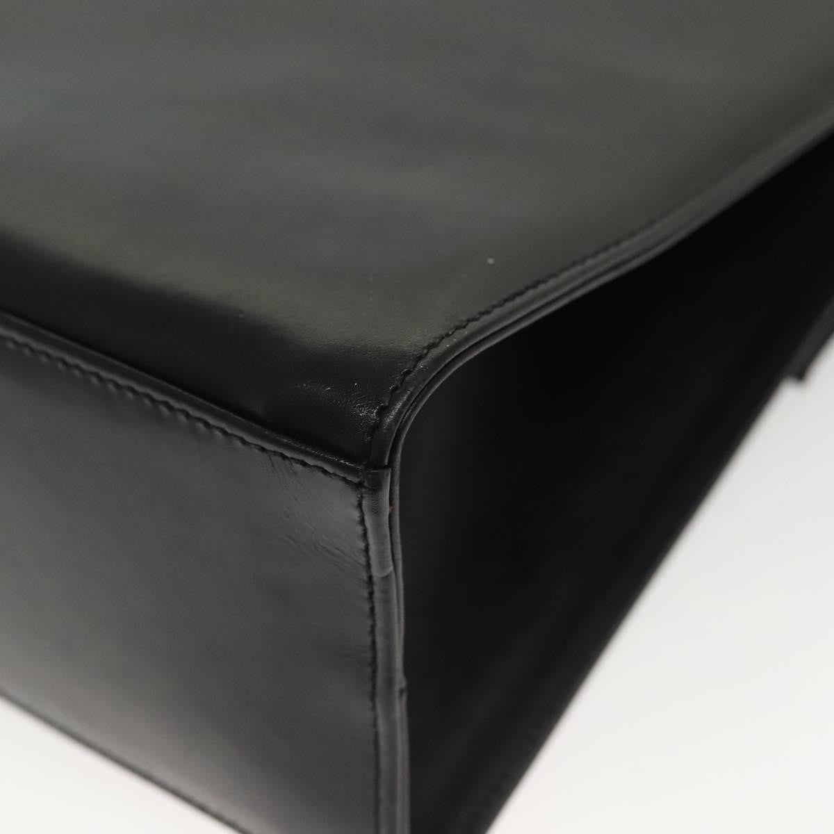 Salvatore Ferragamo Vala Handbag Leather, BLACK, LEATHER, Handbag