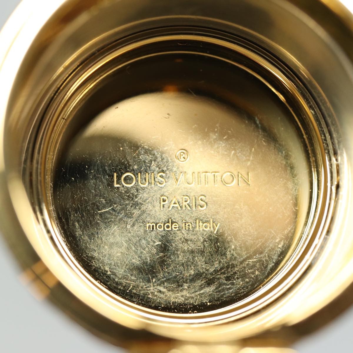 Louis Vuitton Lipstick Case on Chain Monogram Canvas, BROWN, CANVAS, Clutche & pouche