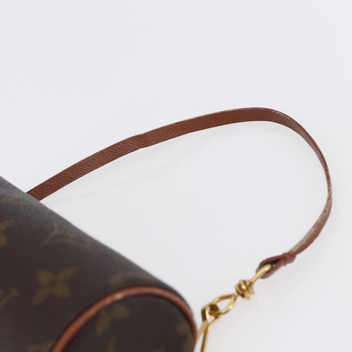 Louis Vuitton Papillon Pochette Monogram Canvas, BROWN, CANVAS, Clutche & pouche