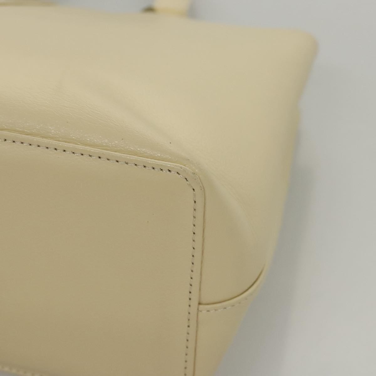 Burberry Vintage Handbag Leather, BEIGE, LEATHER, Handbag