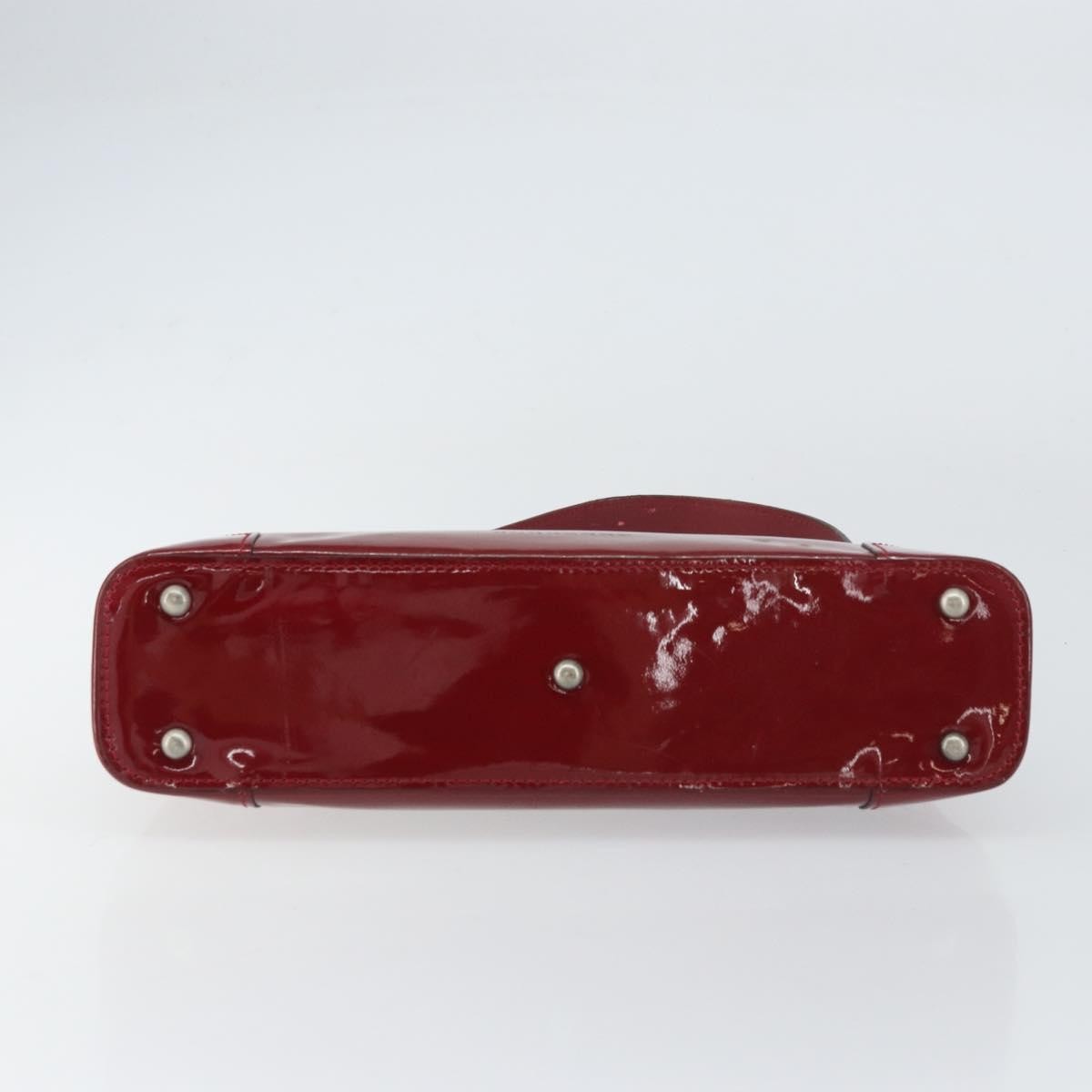 Burberry Vintage Shoulder Bag Patent leather, RED, PATENT_LEATHER, Shoulder bag