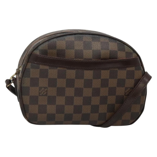 Louis Vuitton Blois Handbag Monogram Canvas, BROWN, CANVAS, Shoulder bag
