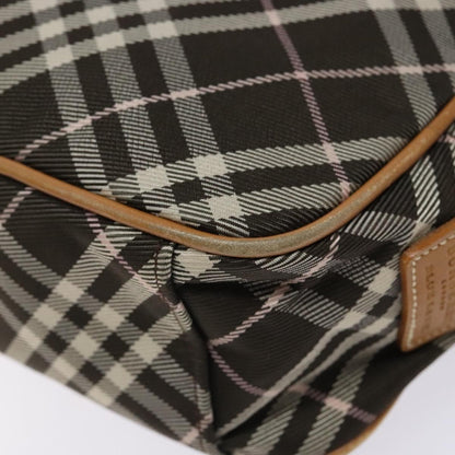Burberry Nova Check Blue Label Canvas, BROWN, CANVAS, Shoulder bag