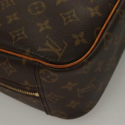 Louis Vuitton Trouville Handbag Monogram Canvas, BROWN, CANVAS, Handbag