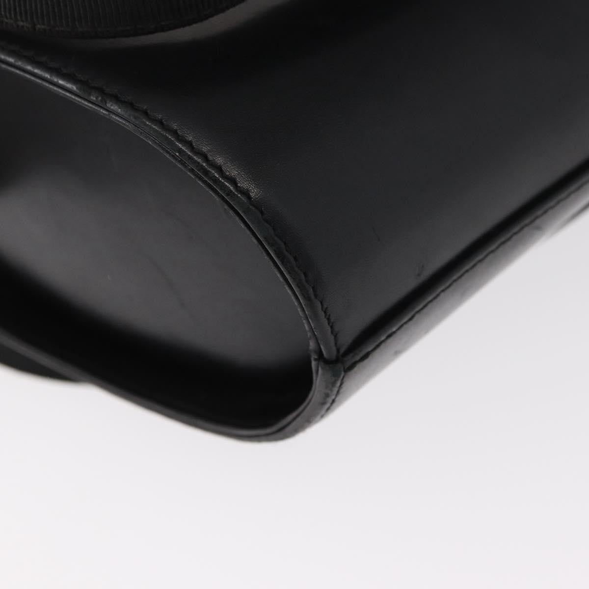 Salvatore Ferragamo Vara Bow Top Handle Bucket Bag Leather, BLACK, LEATHER, Handbag