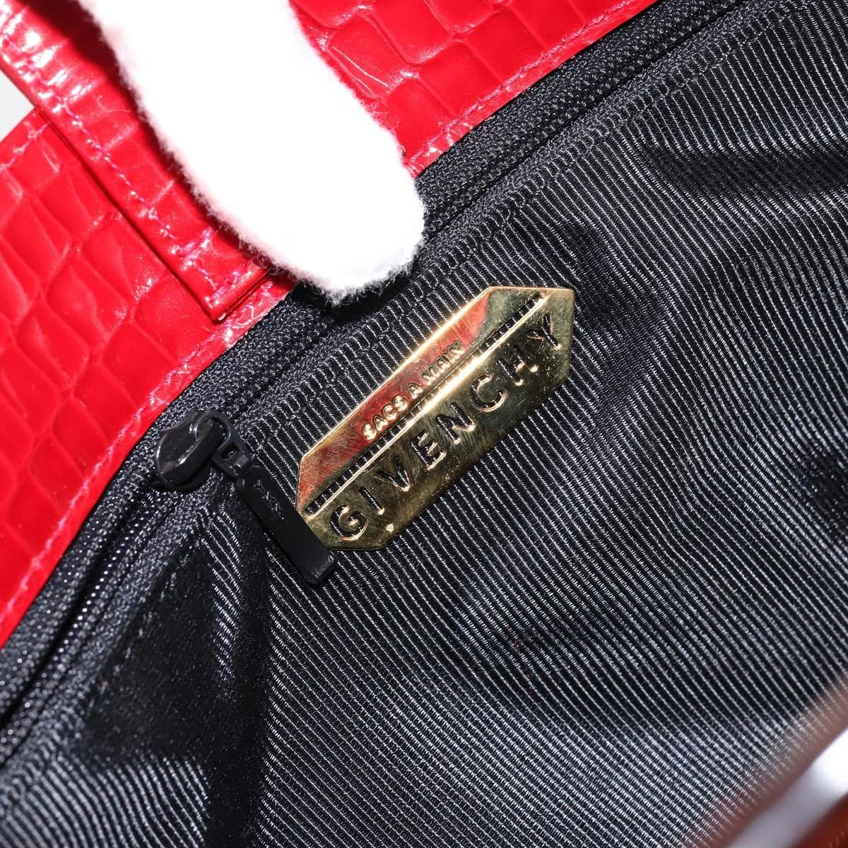 Givenchy Shoulder Bag Patent leather, RED, PATENT_LEATHER, Shoulder bag
