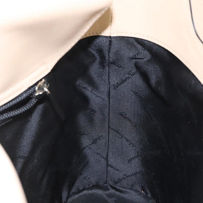 Salvatore Ferragamo Vintage Tote bag Patent Leather, BLACK, PATENT_LEATHER, Tote bag