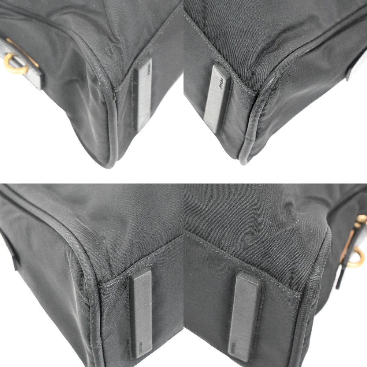 Prada Vintage Handbag Tessuto, BLACK, NYLON, Handbag