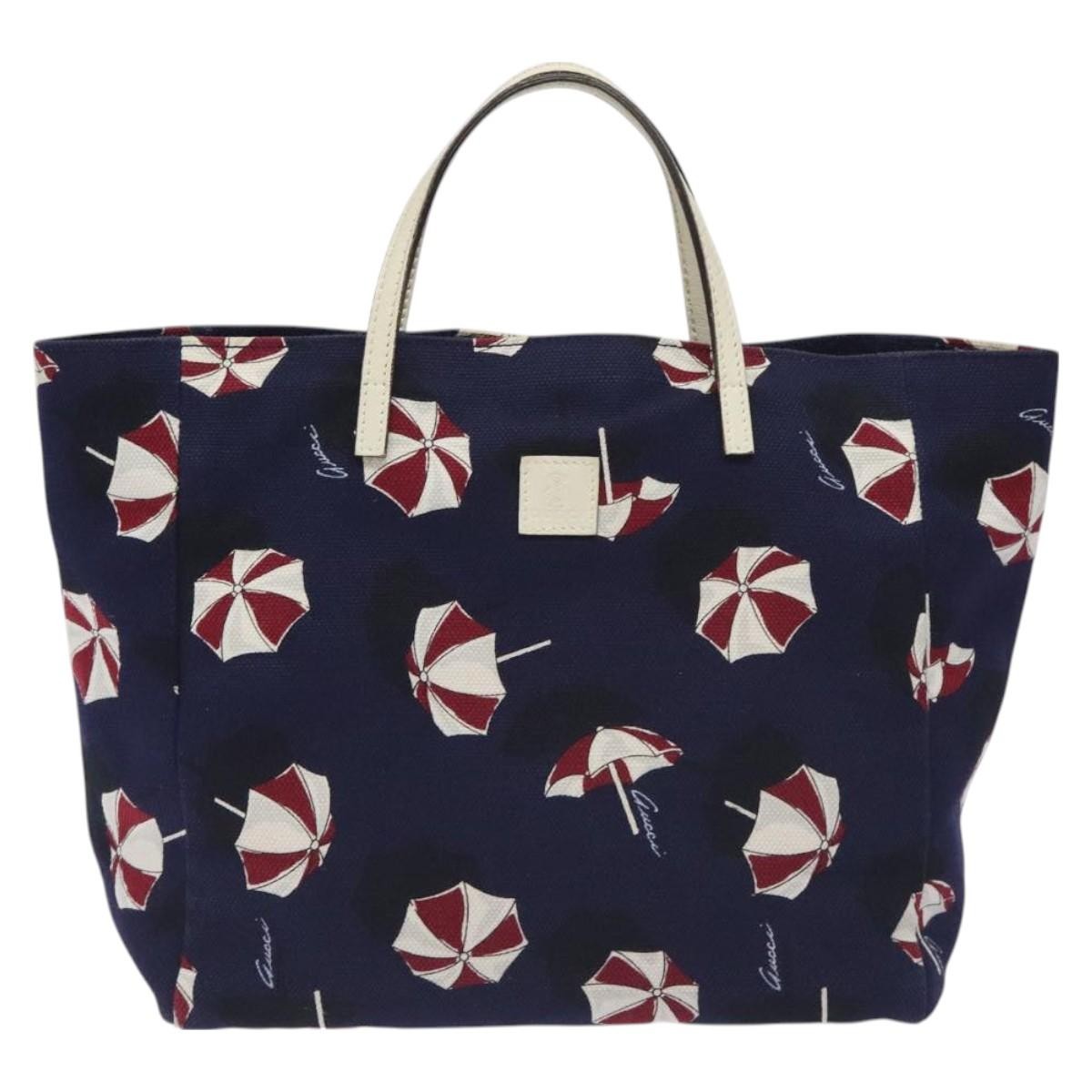 Gucci Open Tote (Outlet) Umbrella Canvas, PURPLE, CANVAS, Tote bag