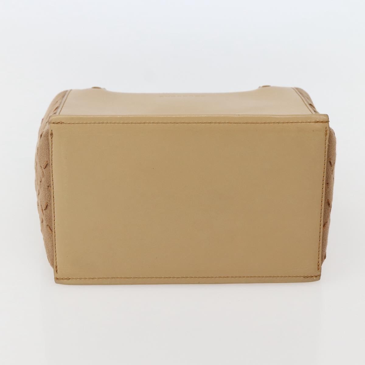 Burberry Vintage Handbag Leather, BEIGE, LEATHER, Handbag