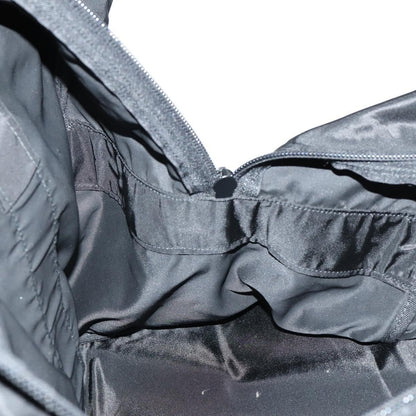 Prada Boston Bag Tessuto, BLACK, NYLON, Handbag