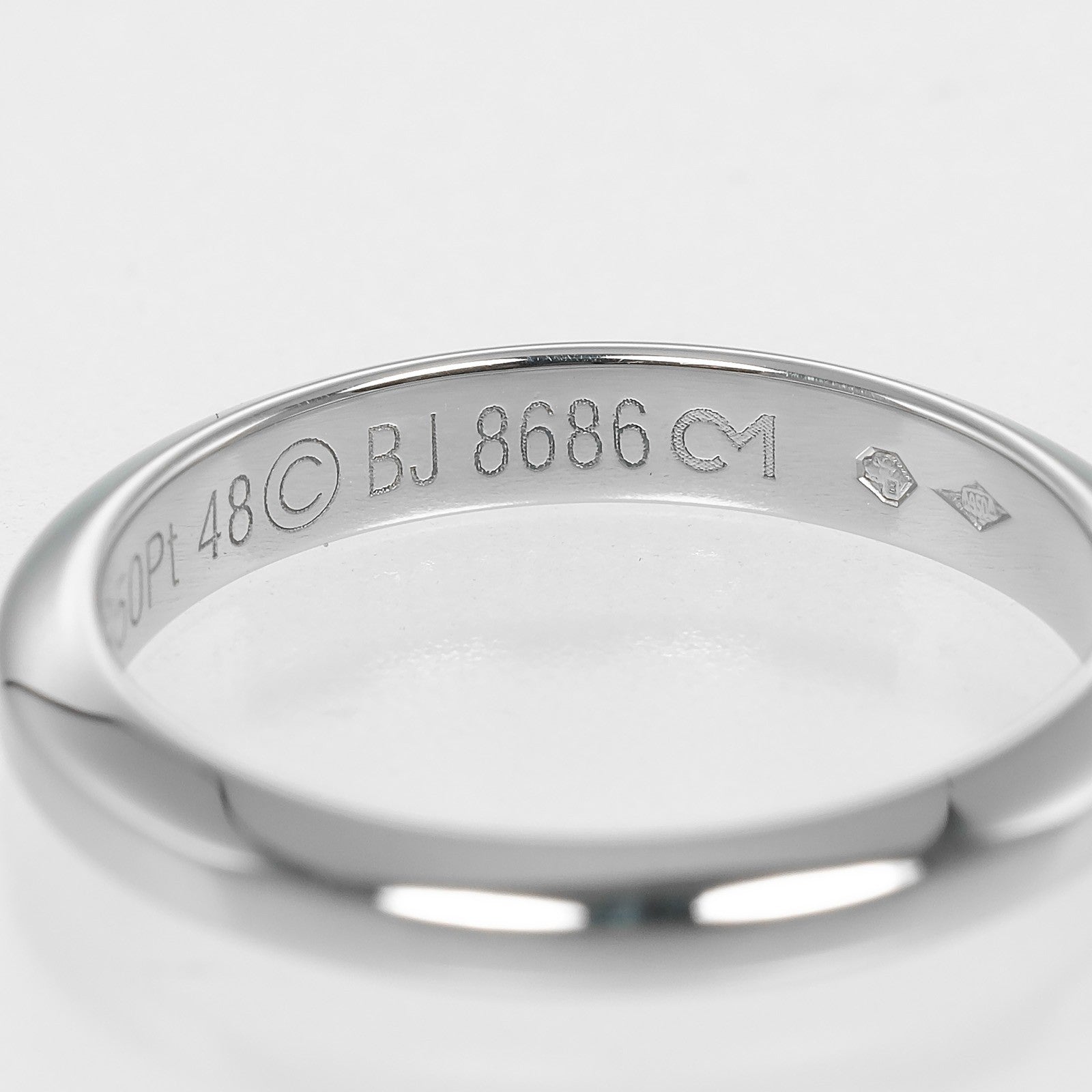 Cartier 1895 Wedding Band Platinum, SILVER, PLATINUM, Jewelry set