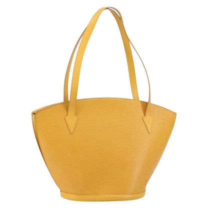 Louis Vuitton Saint Jacques Handbag Epi Leather, YELLOW, LEATHER, Handbag