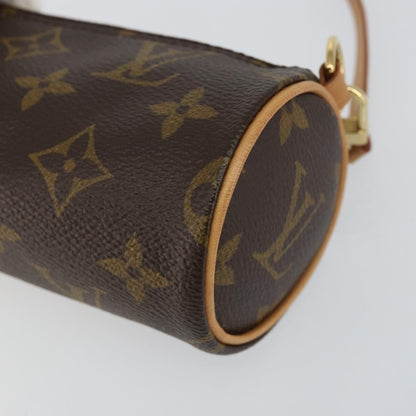 Louis Vuitton Papillon Pochette Monogram Canvas, BROWN, CANVAS, Clutche & pouche