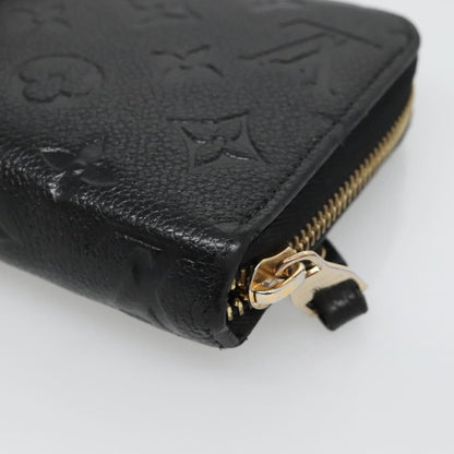 Louis Vuitton Portefeuille zippy Monogramme Empreinte Monogramme Empreinte, BLACK, LEATHER, Wallets