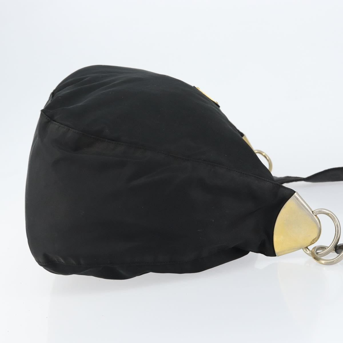 Prada Vintage Shoulder Bag Tessuto, BLACK, NYLON, Shoulder bag
