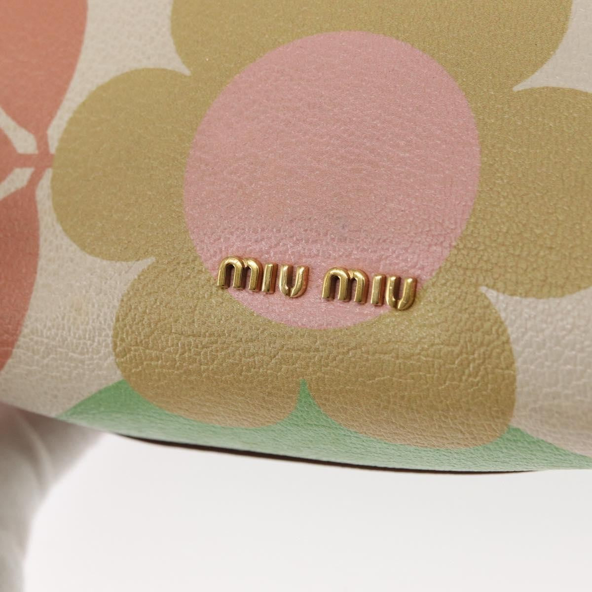 Miu Miu Click Convertible Satchel Leather, PINK, LEATHER, Handbag