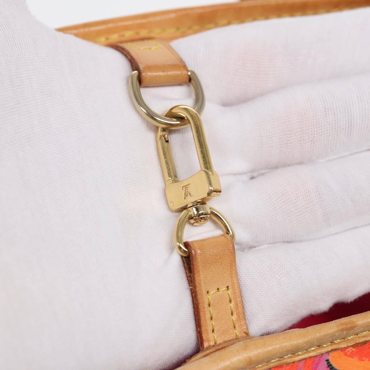 Louis Vuitton Neverfull Tote Limited Edition Monogram Roses, PINK, CANVAS, Tote bag