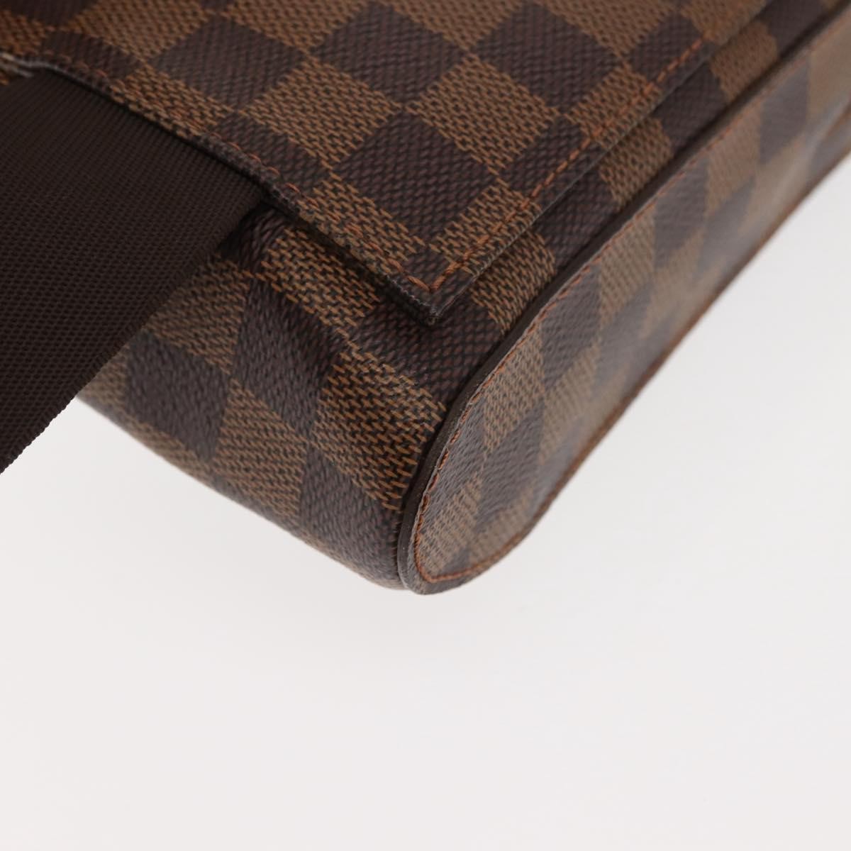 Louis Vuitton Geronimos Waist Bag Damier, BROWN, CANVAS, Shoulder bag