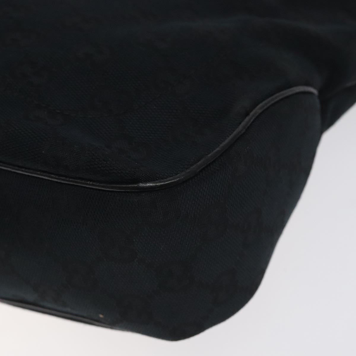 Gucci Jackie Tote GG Canvas, BLACK, CANVAS, Tote bag