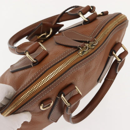 Burberry Orchard Bag Smooth Leather, BROWN, LEATHER, Handbag