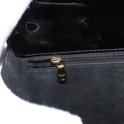 Louis Vuitton Monceau Handbag Vernis, BLACK, PATENT_LEATHER, Handbag