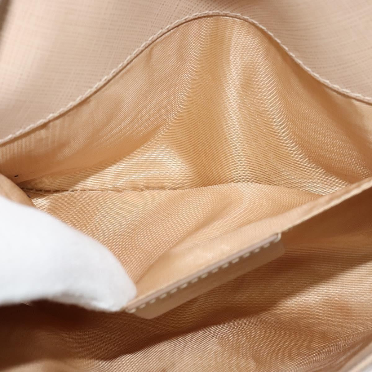 Salvatore Ferragamo Ginny Crossbody Bag Leather, BEIGE, LEATHER, Shoulder bag