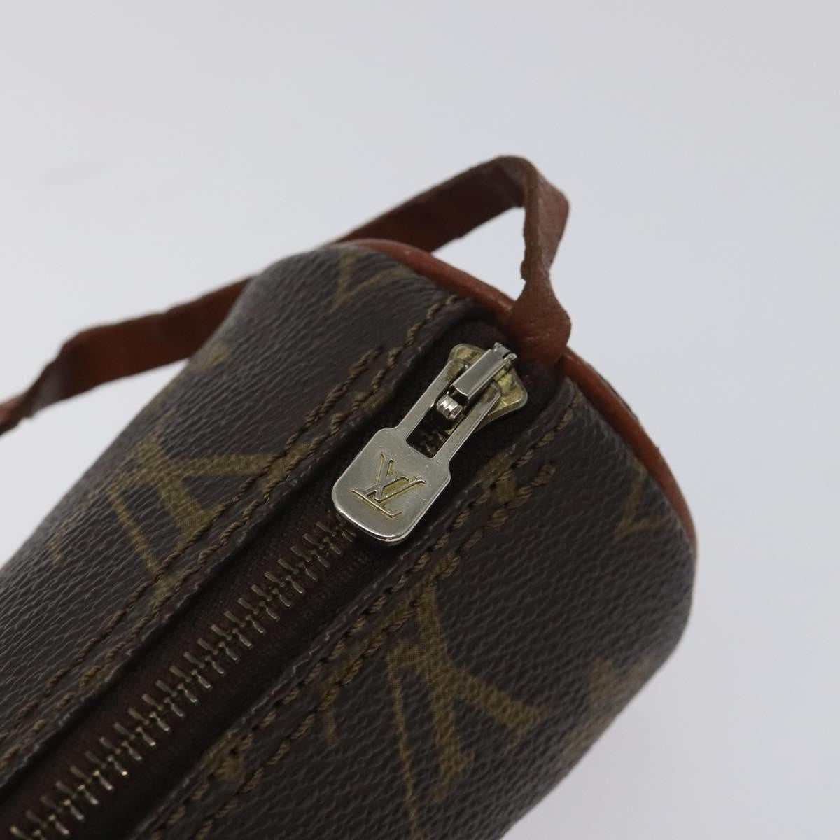Louis Vuitton Papillon Pochette Monogram Canvas, BROWN, CANVAS, Handbag