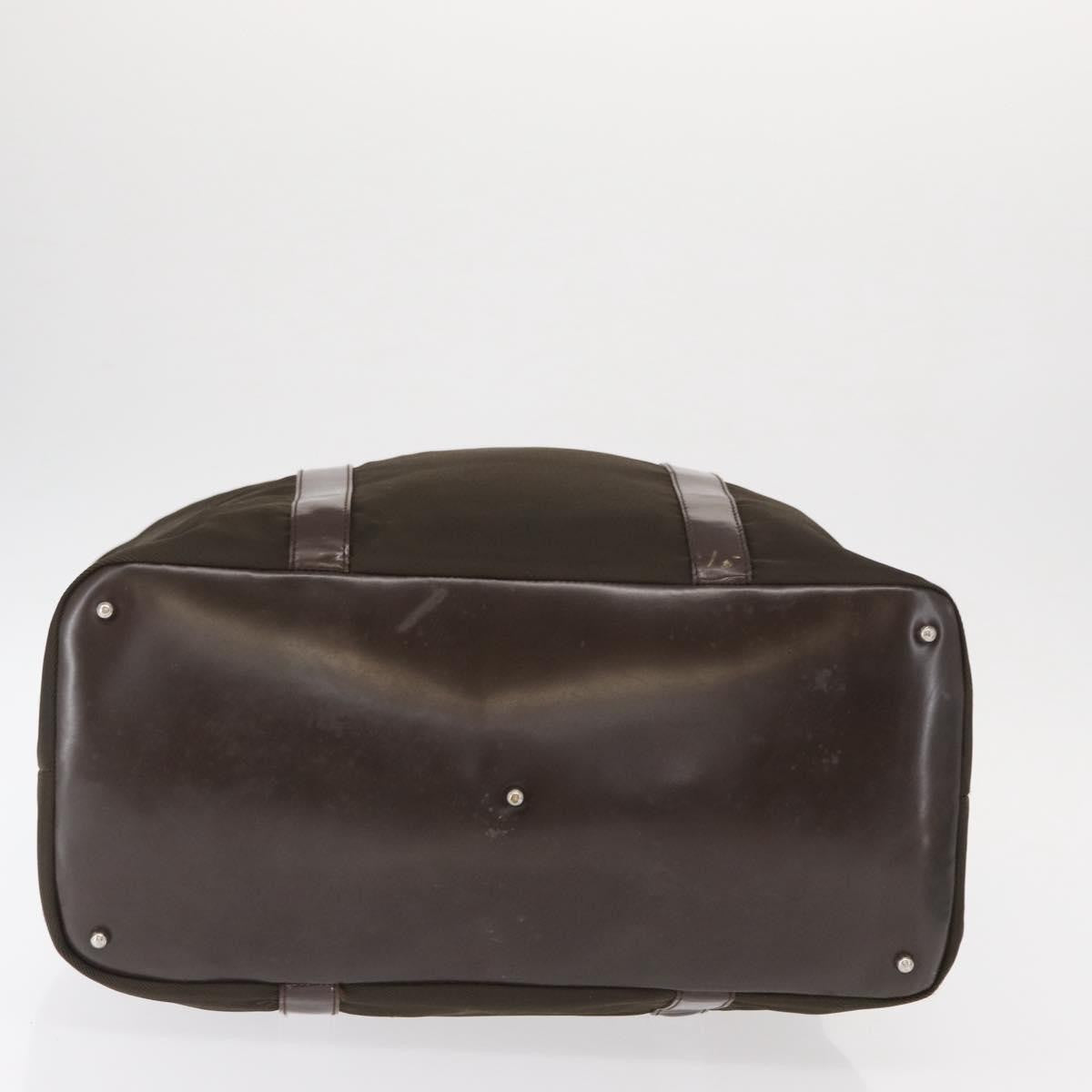 Gucci Bamboo tote bag Nylon, KHAKI, NYLON, Tote bag