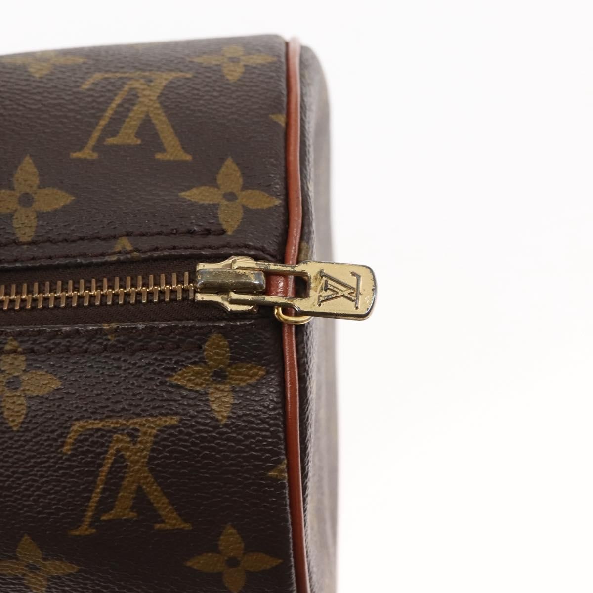 Louis Vuitton Papillon Handbag Monogram Canvas, BROWN, CANVAS, Handbag