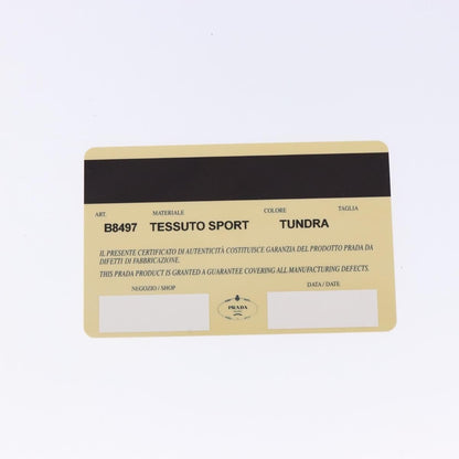 Prada Tote Vitello Daino Vitello Daino, GREEN, NYLON, Tote bag