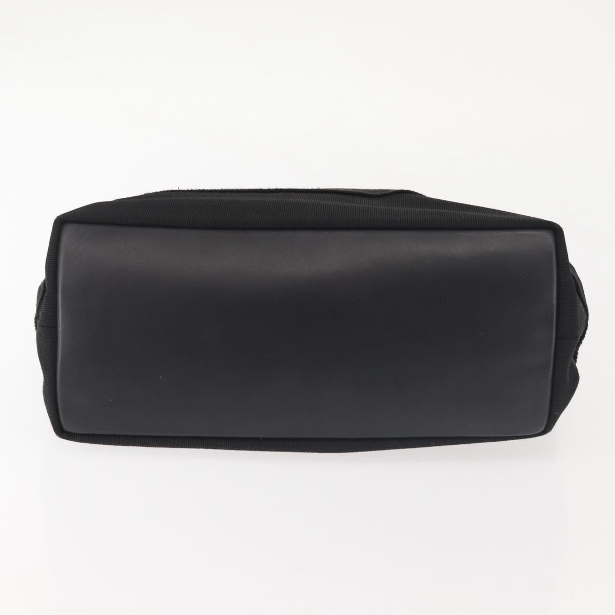 Salvatore Ferragamo Vala Handbag Canvas, BLACK, CANVAS, Handbag