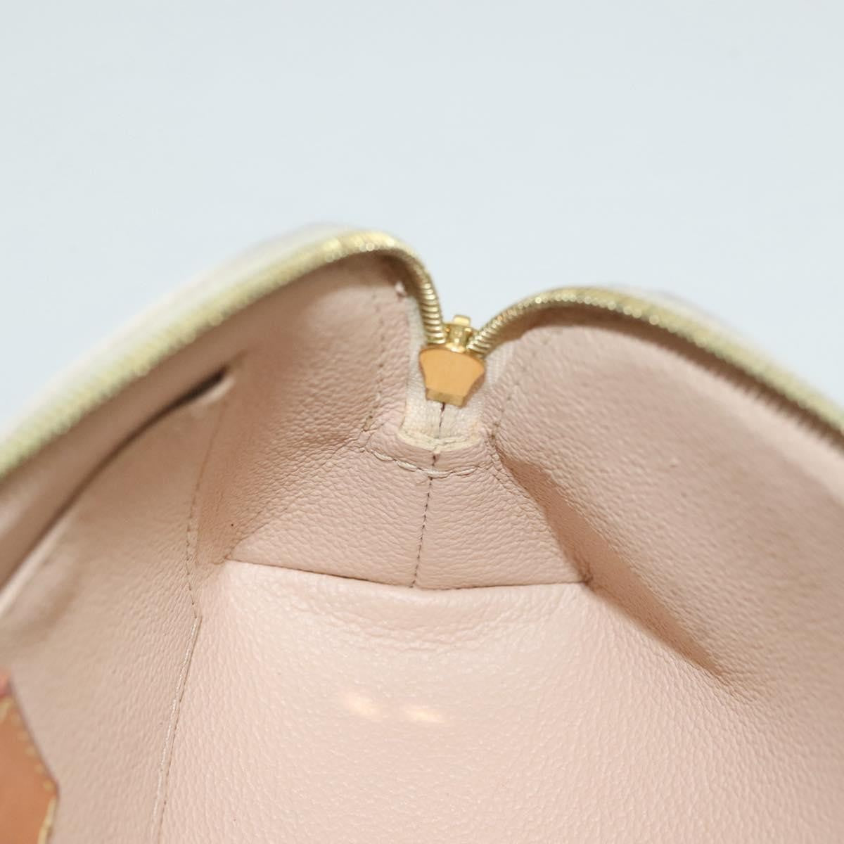 Louis Vuitton Cosmetic Pouch Damier, WHITE, CANVAS, Toiletry Case