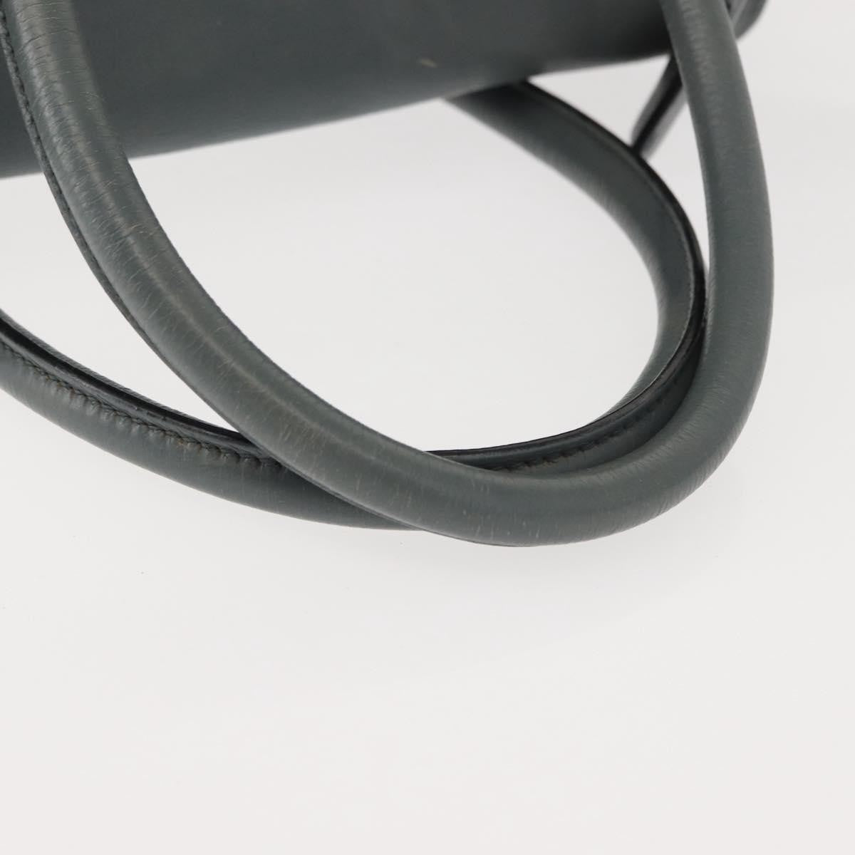 Prada Twin Pocket Lock Flap Tote Glace Calf, GRAY, LEATHER, Tote bag