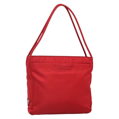 Prada Vintage Tote Tessuto, RED, NYLON, Tote bag