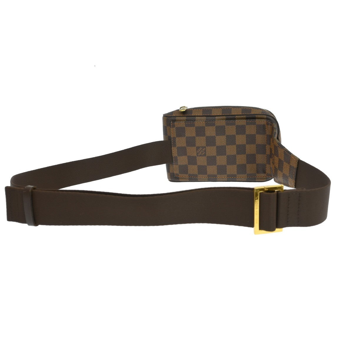 Louis Vuitton Geronimos Waist Bag Damier, Brown, Canvas, Shoulder Bag