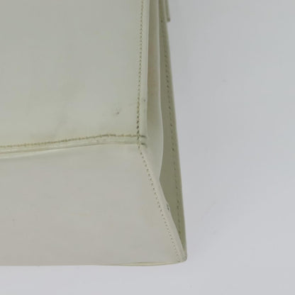 Salvatore Ferragamo Gancini Convertible Top Handle Bag Leather, WHITE, LEATHER, Handbag