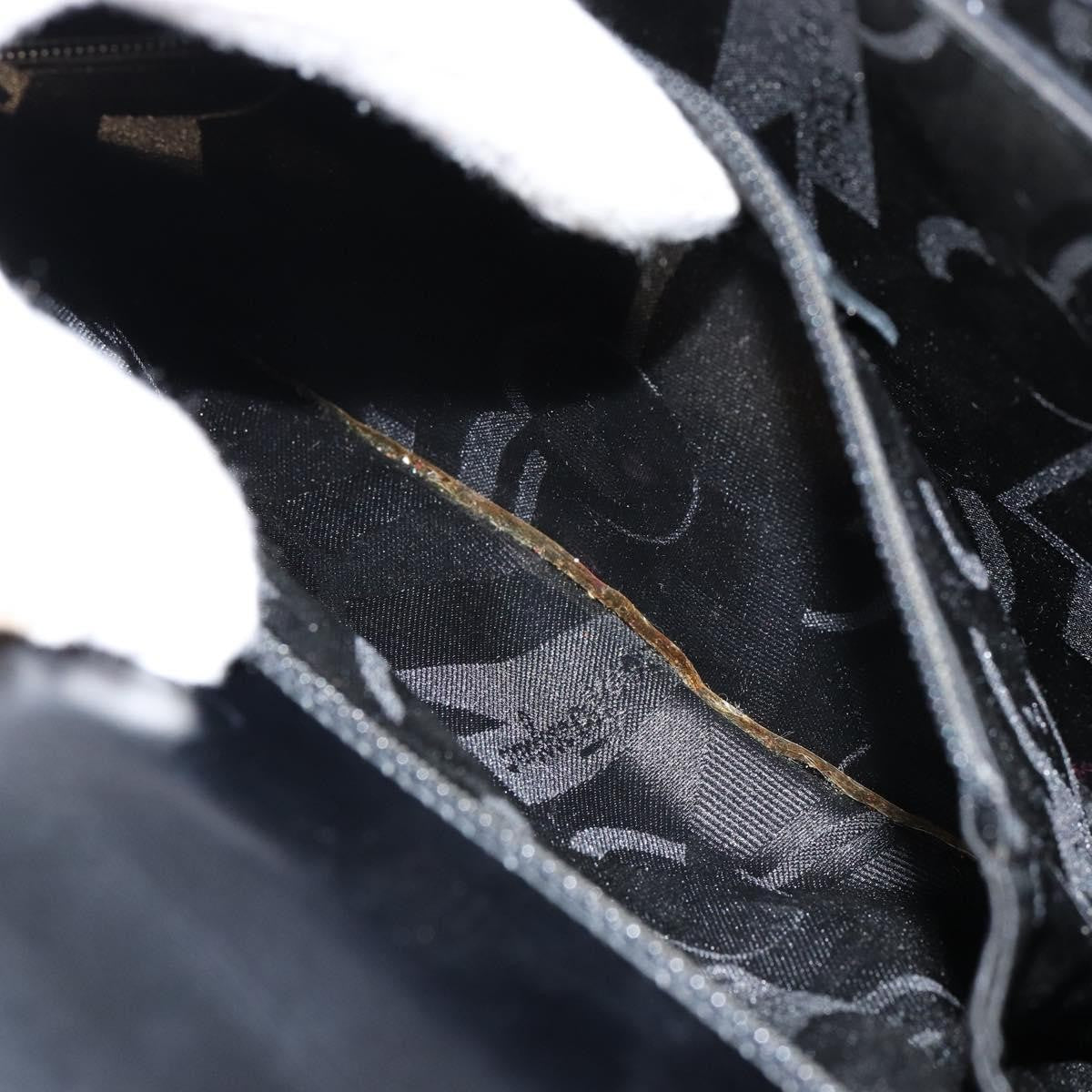 Salvatore Ferragamo Convertible Top Handle Bag Leather, BLACK, LEATHER, Handbag