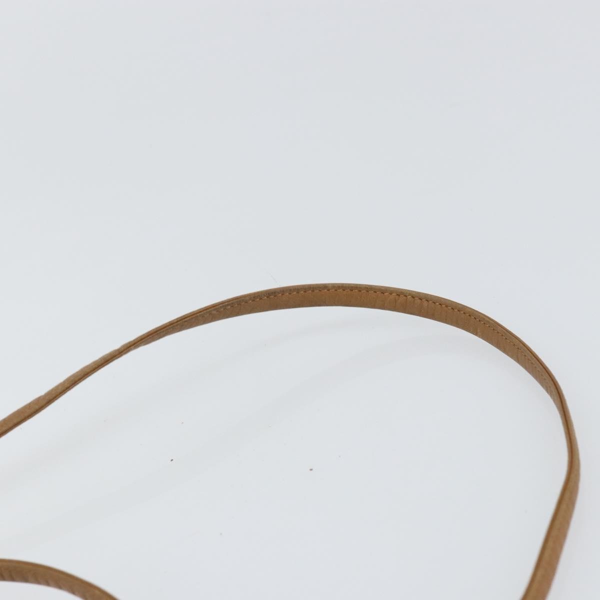 Christian Dior Vintage CD Flap Shoulder Bag Leather, BROWN, LEATHER, Shoulder bag