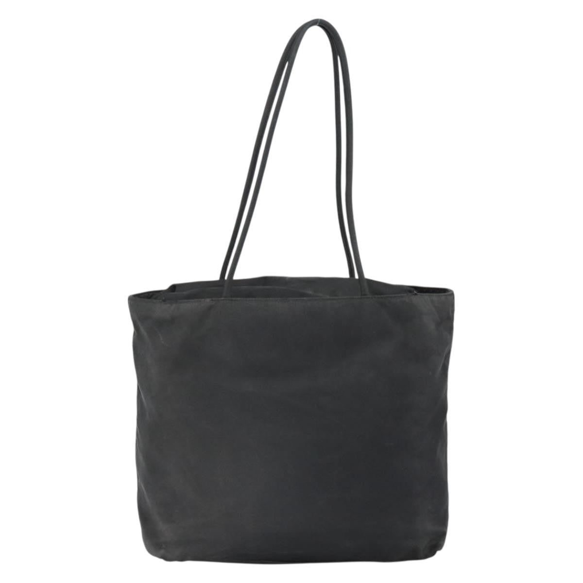 Prada Vintage Tote Tessuto, BLACK, NYLON, Tote bag