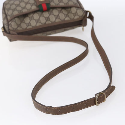 Gucci Vintage Web Crossbody Bag GG Canvas, BEIGE, CANVAS, Shoulder bag