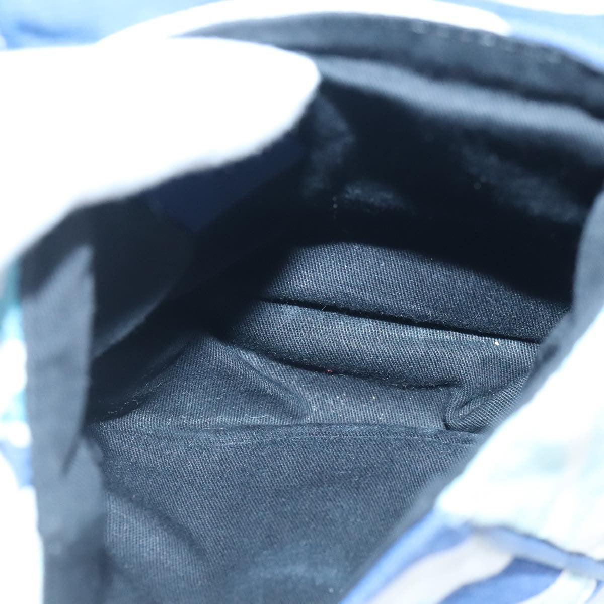 Bally Vintage Waist bag Leather and canvas, BLUE, CANVAS, Clutche & pouche