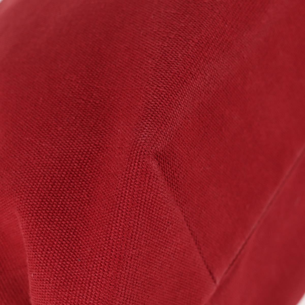 Bottega Veneta Double Chain Tote Canvas, RED, CANVAS, Tote bag