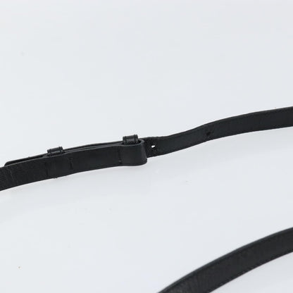 Salvatore Ferragamo Vintage Shoulder Bag Leather, BLACK, LEATHER, Shoulder bag