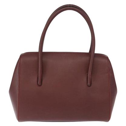 cartier Must De Cartier Leather, BURGUNDY, LEATHER, Handbag